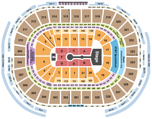 TD Garden Ariana Grande Seating Chart