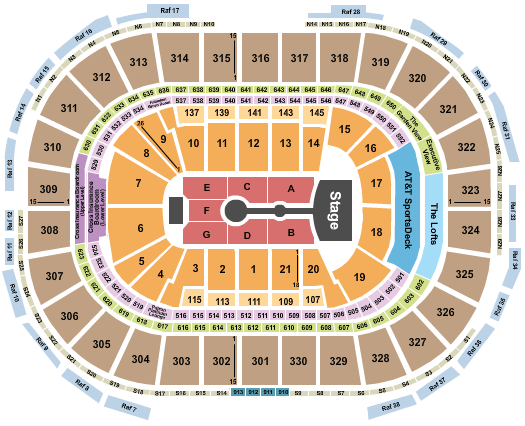 TD Garden Ariana Grande Seating Chart